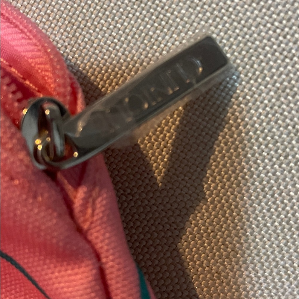 Clinique Pink Floral Cosmetic Bag - Picture 3 of 6